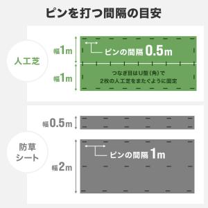防草シート ピン 15cm 100本 300本...の詳細画像2