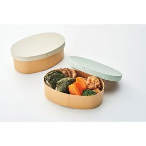 曲げわっぱ風 弁当箱 プラスチック 曲げわっぱ...の詳細画像1
