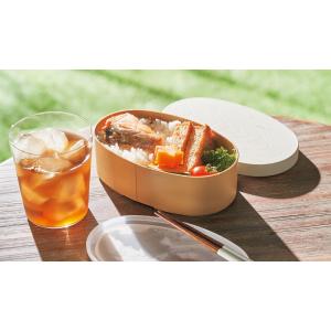 曲げわっぱ風 弁当箱 プラスチック 曲げわっぱ...の詳細画像2