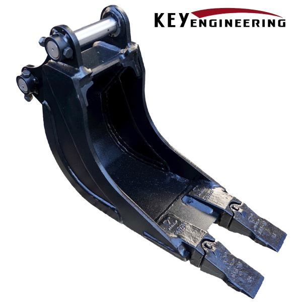 巾狭バケット 「型式BS-20」1.2t〜2.5tショベルクラス 幅225mm ピン径Ф30mm キ...