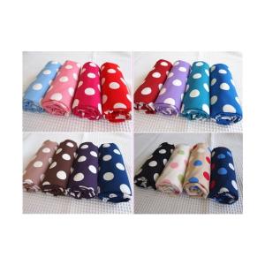 スケアー水玉プリント生地≪キャンディードッ�