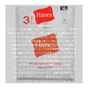 HANES ヘインズ Tシャツ メンズ 3枚組...の詳細画像2