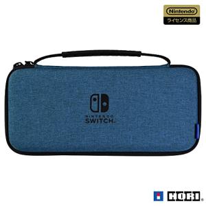 【任天堂ライセンス商品】スリムハードポーチ プラス for Nintendo Switch ブル｜attotalshop