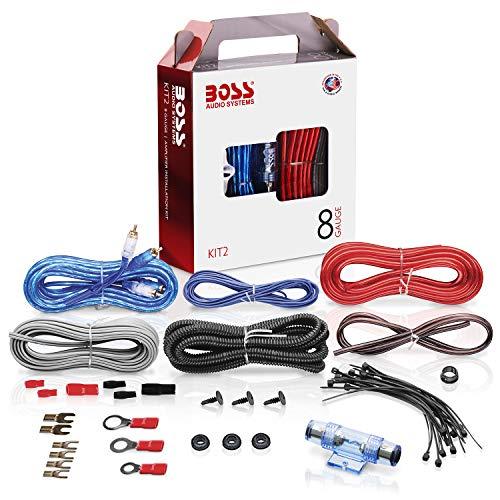 BOSS Audio Systems KIT2 アンプ取り付け用ワイヤーキット - 車載アンプ配線キ...