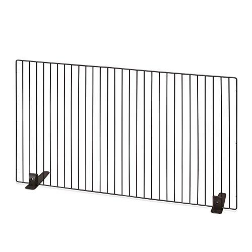 アイリスオーヤマ ペットフェンス ペットゲート P-SPF-96 ブラウン/幅90cm(ハイ