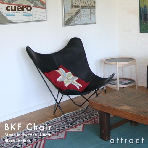 cuero クエロ BKF Chair BKFチェア バタフライチェア カラー：ブラックレザー