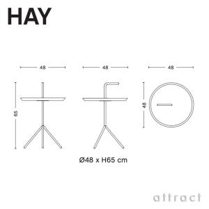 HAY ヘイ DLM XL サイドテーブル D...の詳細画像1
