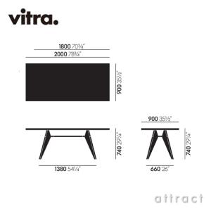 Vitra ヴィトラ EM テーブル EM T...の詳細画像1