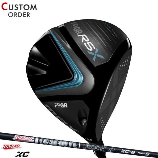 カスタム プロギア RS マックス ドライバー 2024 TOUR AD XC シャフト PRGR ...