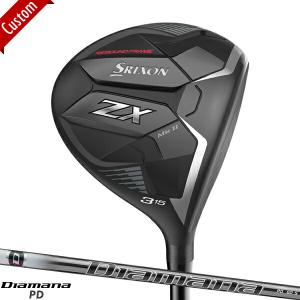 【カスタム】スリクソン ZX Mk II フェアウェイウッド Diamana PD シャフト装着仕様 #ZXマーク2FW#ディアマナPD｜attractgolf