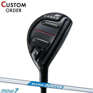 【カスタム】赤オノフ ユーティリティ ウイングス 2024年モデル N.S.PRO Zelos7 シャフト装着仕様｜attractgolf