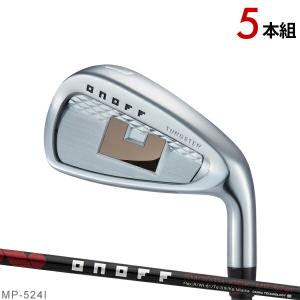 赤オノフ アイアン 2024年モデル 5本セット(#6-#9,PW) SMOOTH KICK MP-524I シャフト装着仕様｜attractgolf