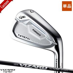 【カスタム】本間ゴルフ ツアーワールド TW757 Vx アイアン 単品販売 (#4/AW) VIZARD for TW757 カーボン シャフト装着仕様｜attractgolf