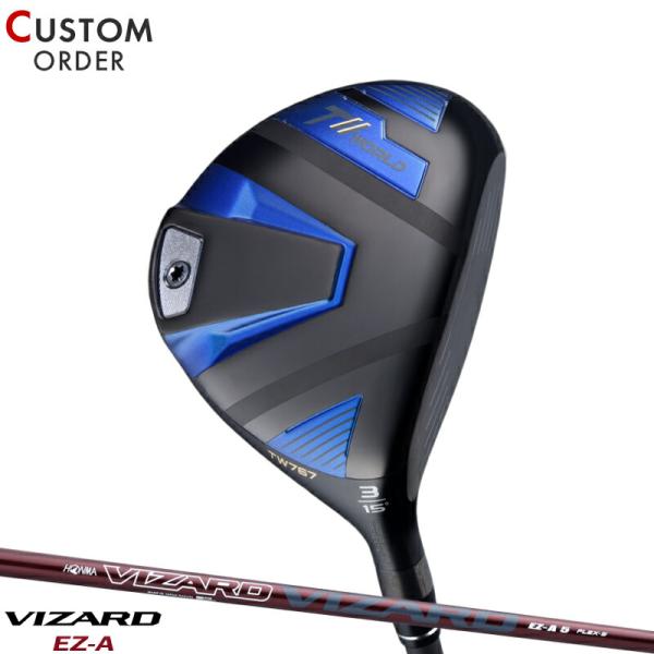 カスタム 本間ゴルフ ツアーワールド TW767 フェアウェイウッド VIZARD EZ-A シャフ...