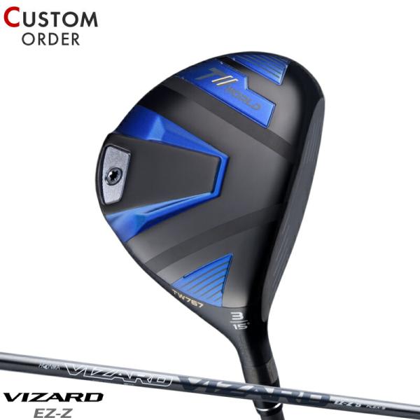 カスタム 本間ゴルフ ツアーワールド TW767 フェアウェイウッド VIZARD EZ-Z シャフ...