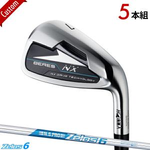 【カスタム】本間ゴルフ BERES NX アイアン 5本セット (#7-#11) N.S.PRO Zelos6 シャフト装着仕様 #ホンマ #ベレスNX｜attractgolf