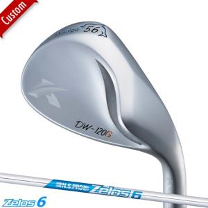 【カスタム】女性用 キャスコ ドルフィンウェッジ DW-120G ニッケルクロムメッキ仕上げ N.S.PRO Zelos6 シャフト装着仕様#DW120Gシルバー#レディース#ゼロス6