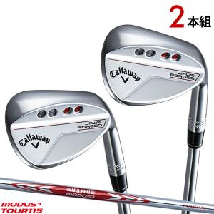 【2本セット】キャロウェイ JAWS フォージド ウェッジ クロム仕上げN.S.PRO MODUS3 TOUR115 シャフト装着仕様#ジョーズ#FORGED#モーダス3ツアー115｜アトラクトゴルフ