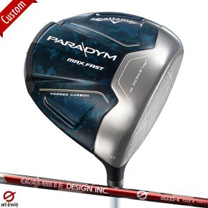 【15,000円OFFクーポン】【カスタム】女性用 キャロウェイ パラダイム マックスファスト ウィメンズ ドライバー グラファイトデザイン G aG33 シャフト装着仕様