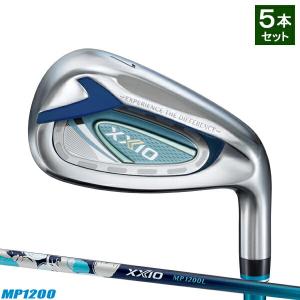 女性用 ゼクシオ 12 アイアン 5本セット (#7-#9,PW,SW) MP1200