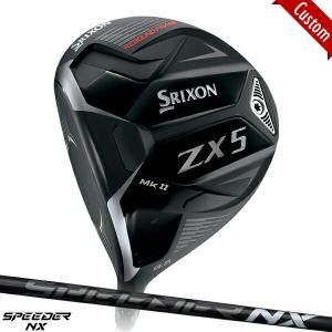 【カスタム】左用 スリクソン ZX5 Mk II ドライバーSPEEDER NX BLACK シャフト装着仕様#SRIXON#ZX5マーク2DR#左打ち用#レフティー#スピーダーNXブラック｜attractgolf