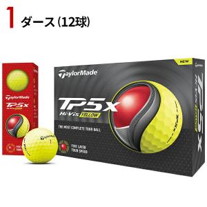 【1ダース】 テーラーメイド TP5x 2024年モデル イエロー (TaylorMade)｜attractgolf