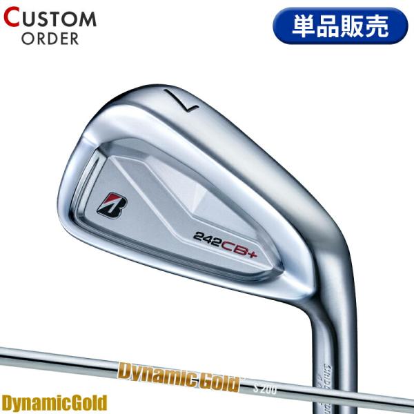 【受注生産】【正規品】 右打用 ブリヂストンゴルフ 242CB+ 単品アイアン ダイナミックゴールド...