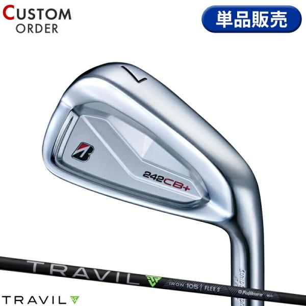 カスタム ブリヂストンゴルフ 242CB+ アイアン 2024 単品販売 フジクラ トラヴィル シャ...