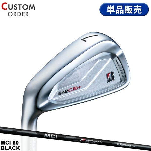 【受注生産】【正規品】 左打用 ブリヂストンゴルフ 242CB+ 単品アイアン フジクラ MCI 8...