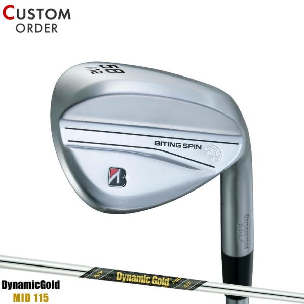 カスタム ブリヂストンゴルフ バイティングスピン ウェッジ 2024 ダイナミックゴールド ミッド ...