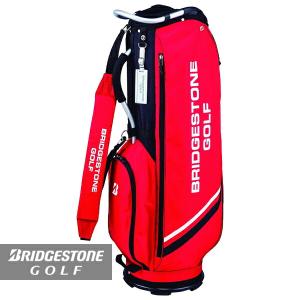 ブリヂストンゴルフ 軽量アルミフレーム キャディバッグ CBG321 レッド(赤)#BRIDGESTONE GOLF#2023年モデル#ゴルフバッグ｜アトラクトゴルフ