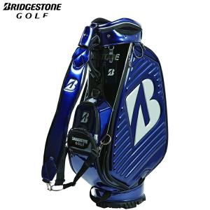 ブリヂストンゴルフ プロレプリカ総エナメルモデル キャディバッグ CBG32B ネイビー (NA)#BRIDGESTONE GOLF#2023年モデル#ゴルフバッグ#数量限定モデル｜attractgolf