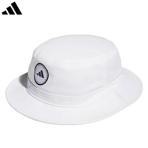 アディダス コットン バケットハット IQ2898 ホワイト (adidas/帽子)