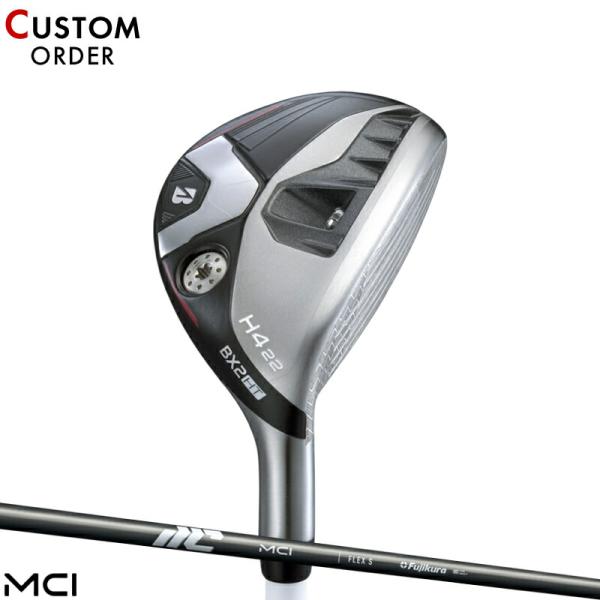 カスタム ブリヂストンゴルフ BX2 HT ハイブリッド フジクラ New MCI カーボンシャフト...
