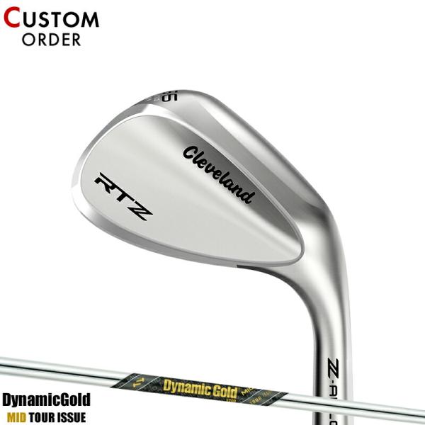 カスタム 右打用 クリーブランド RTZ ウェッジ ツアーサテン ダイナミックゴールド ミッド ツア...