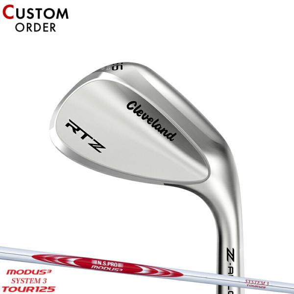 カスタム 右打用 クリーブランド RTZ ウェッジ ツアーサテン NSプロ モーダス3 システム3 ...