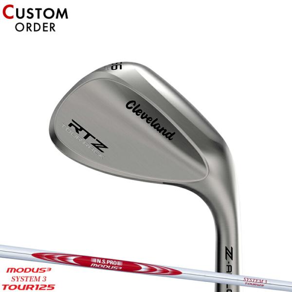 カスタム 右打用 クリーブランド RTZ ウェッジ ツアーラック ノーメッキ NSプロ モーダス3 ...