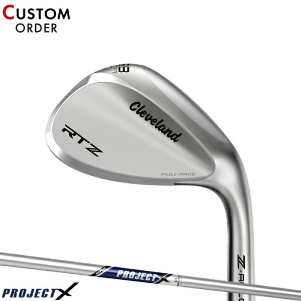 カスタム 右打用 クリーブランド RTZ フルフェース ウェッジ フルフェース アダプト プロジェク...