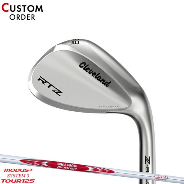 カスタム 右打用 クリーブランド RTZ フルフェース ウェッジ フルフェース アダプト NSプロ ...