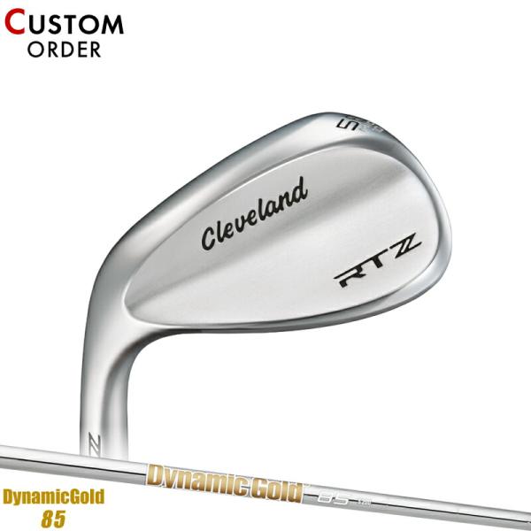 カスタム 左打用 クリーブランド RTZ ウェッジ ツアーサテン ダイナミックゴールド 85 スチー...