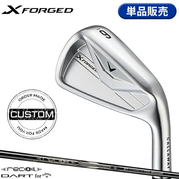 【受注生産】【正規品】 右打用 キャロウェイ X フォージド 単品アイアン USTマミヤ リコイル ...