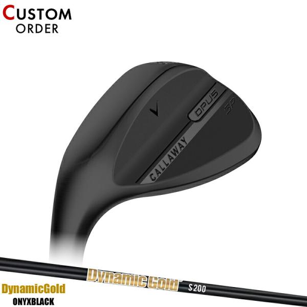 カスタム 左用 キャロウェイ オーパス エスピー ウェッジ ブラック ダイナミックゴールド HT オ...