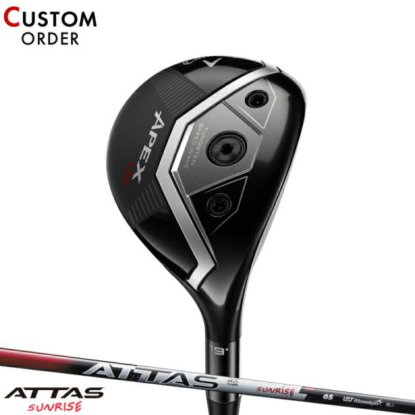 【正規品】【カスタム】右打用 キャロウェイ エイペックス UW UST マミヤ アッタス RX サン...