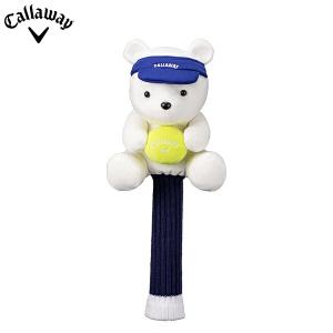 キャロウェイ ベア フェアウェイヘッドカバー FW 23JM ホワイト (5523147)  (2023年秋冬モデル バッグ&amp;アクセサリー数量限定モデル)