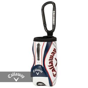 キャロウェイ ゴルフバッグ モチーフ ボールケース 23JM ホワイト/ネイビー/レッド (5923031) #Callaway#Golf Bag Motif Ball Case 23JM#2023年モデル｜attractgolf