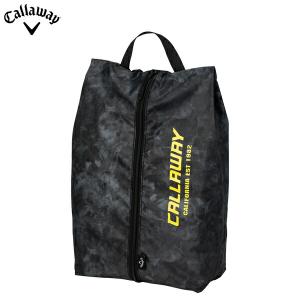 キャロウェイ アスレ シューズケース 24 JM ブラック (5924087) 2024年モデル #Callaway ATHLE SHOE CASE 24JM#ゴルフバッグ&アクセサリー｜attractgolf