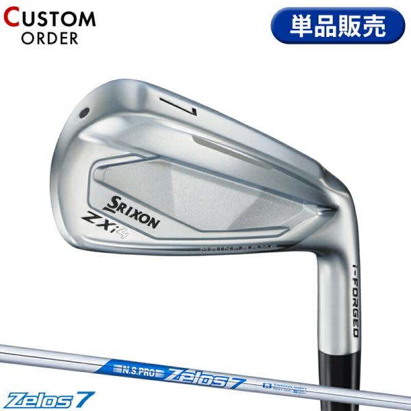カスタム ダンロップ スリクソン ZXi4 単品アイアン NSプロ ゼロス7 スチールシャフト SR...