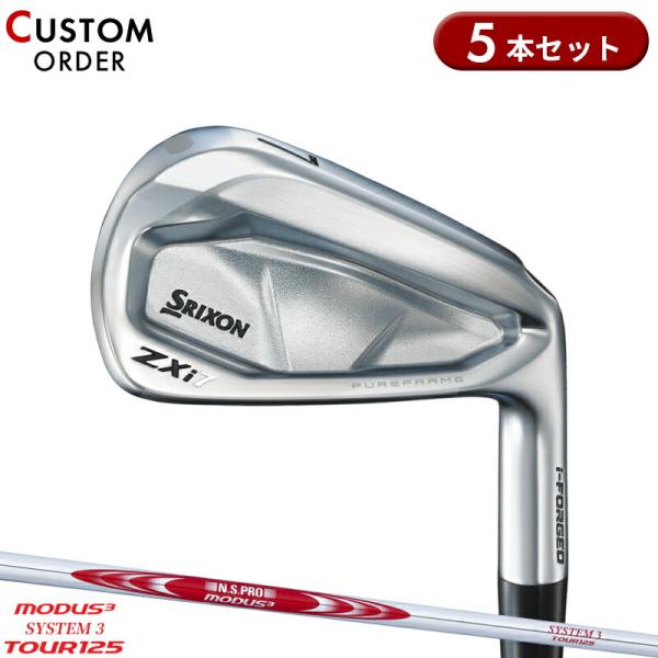 カスタム ダンロップ スリクソン ZXi7 アイアンセット 5本組 NSプロ モーダス3 システム3...