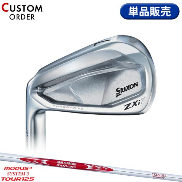 カスタム 左用 ダンロップ スリクソン ZXi7 単品アイアン NSプロ モーダス3 システム3 ツ...