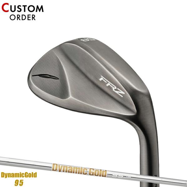 カスタム フォーティーン FRZ ウェッジ スモーキーサテン ダイナミックゴールド 95 スチールシ...